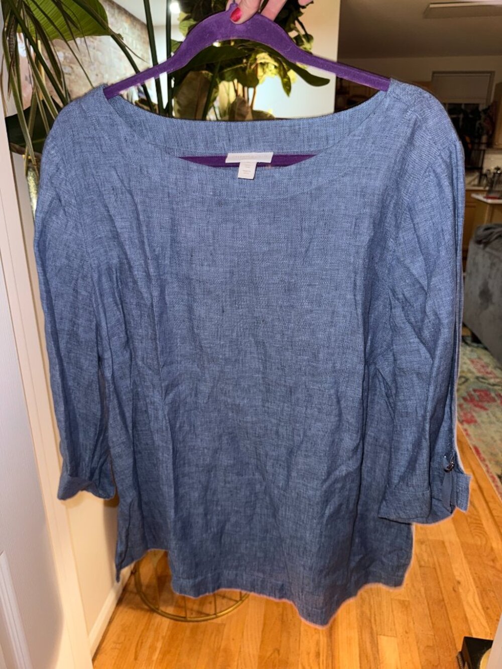 100% Linen Top | XL | New Condition